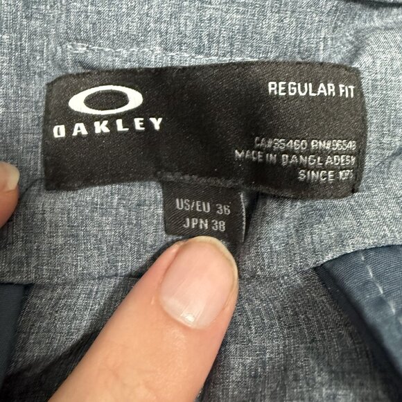 Oakley Golf Pants Mens 36x30 Gray Dri-Fit Performance - Picture 8 of 8